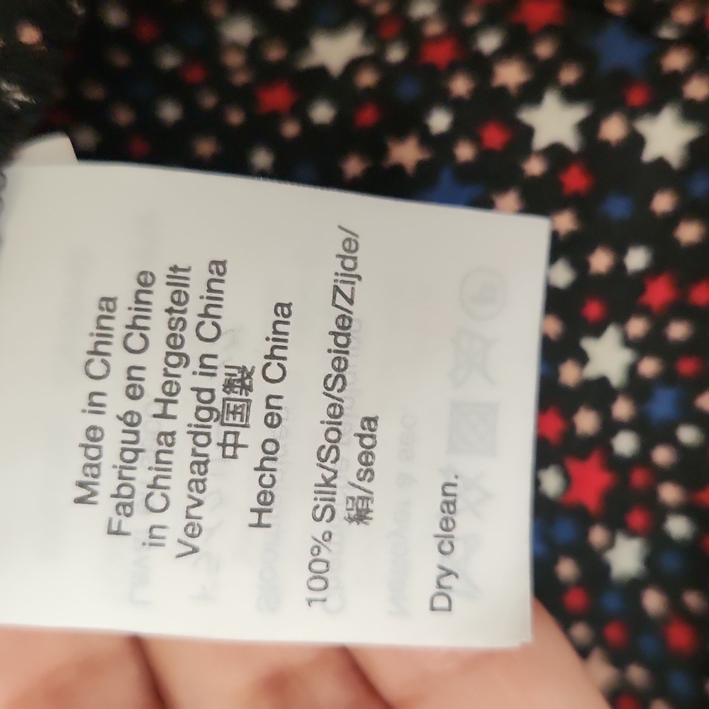 Madewell Star Silk Blouse - Picture 5 of 5